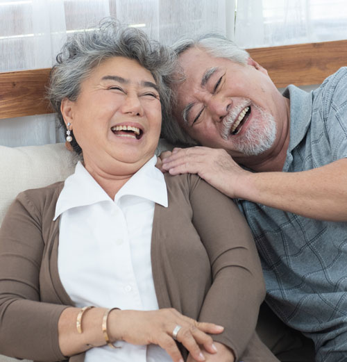 Los Gatos Family Dentistry Smiling Older Couple